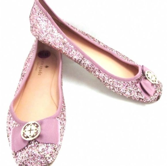 kate spade Shoes - ♠️Kate Spade 'Fontana' Glitter Ballet Flat♠️